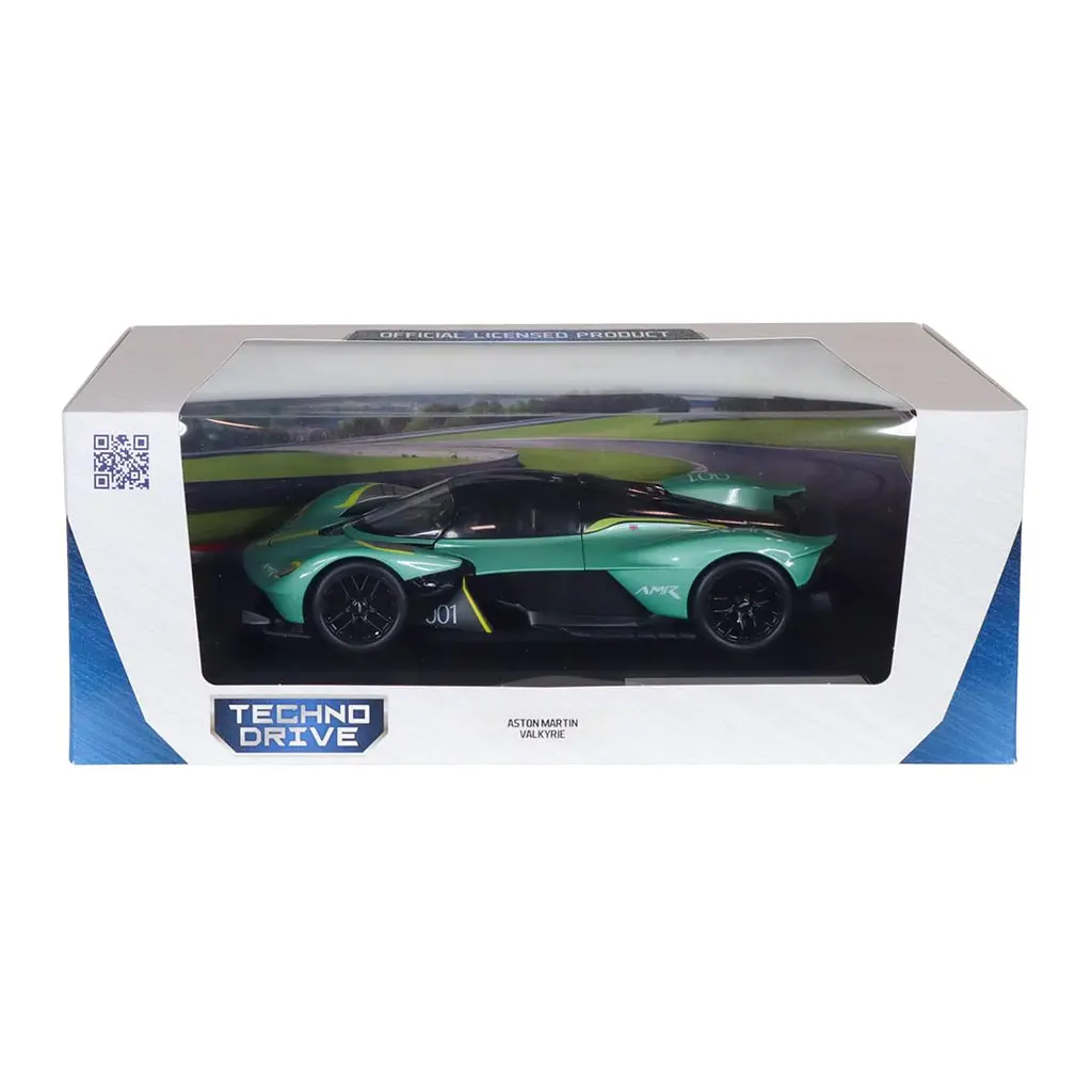 Автомодель - ASTON MARTIN VALKYRIE (зелений, 1:18) TechnoDrive 250938AMVKSG - фото 6