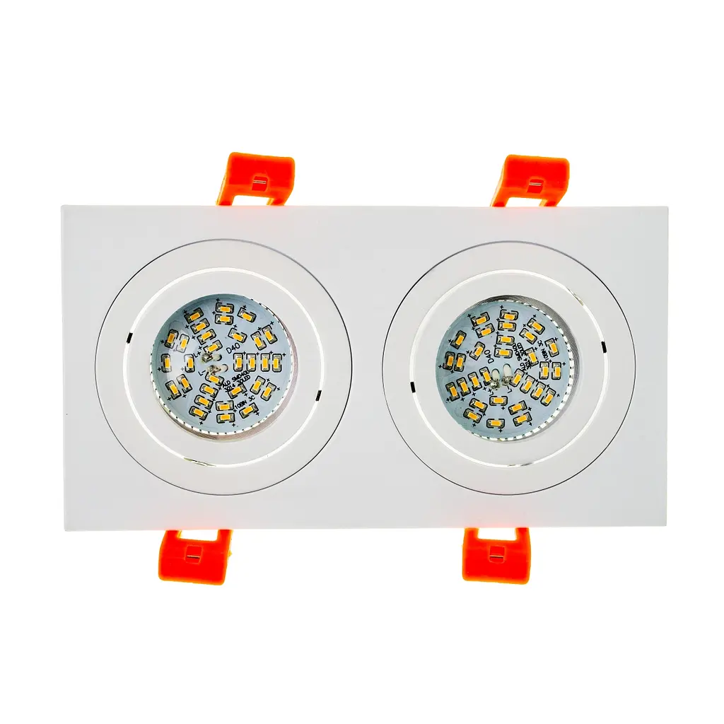 Светильник врезной поворотный Brille HDL-DT 109/2 MR16 WH 36-250 - фото 3