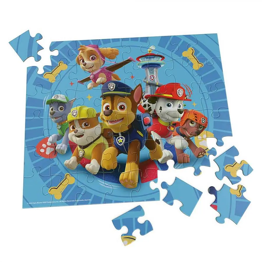 Пазл Paw Patrol Відважна команда 48 елементів 26х23 см (SM98404/6067569-1) - фото 2