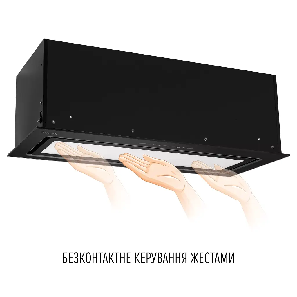 Витяжка повновбудована Perfelli Design Vision 9 Nero Silenzio - фото 5