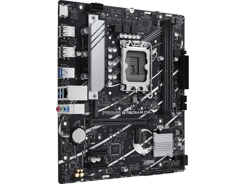 Материнська плата Asus PRIME B760M-R-D4 (90MB1HA0-M0EAY0) - фото 2