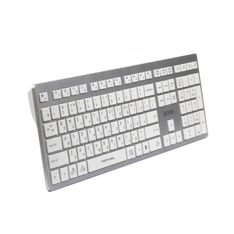Клавіатура A4Tech FBX50C USB/Bluetooth White (4711421972772) - фото 3