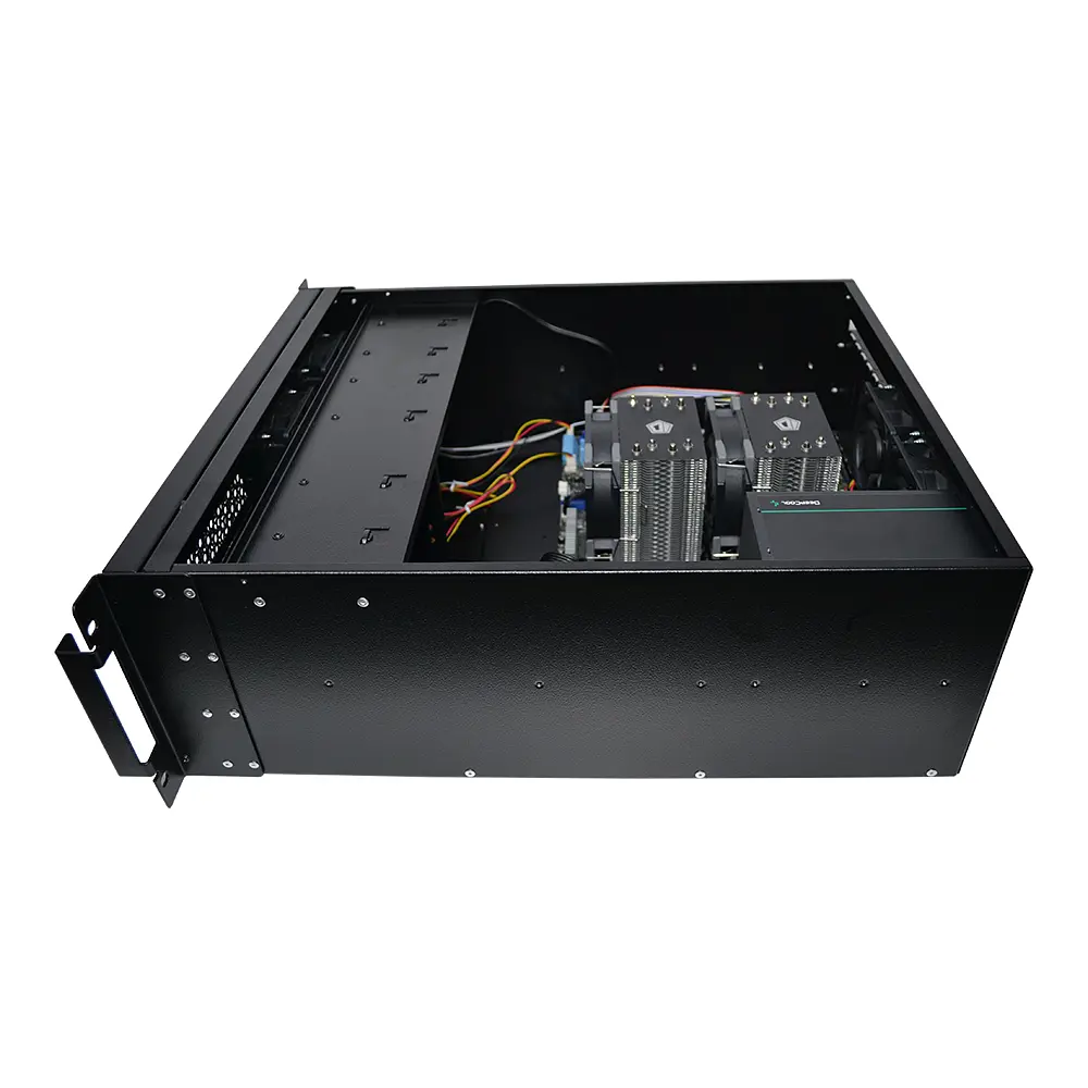 Сервер двопроцесорний Power Up Rack 4U #113 Xeon E5 2673 v4 x2/32 GB/SSD 256 Gb x 2 - фото 3