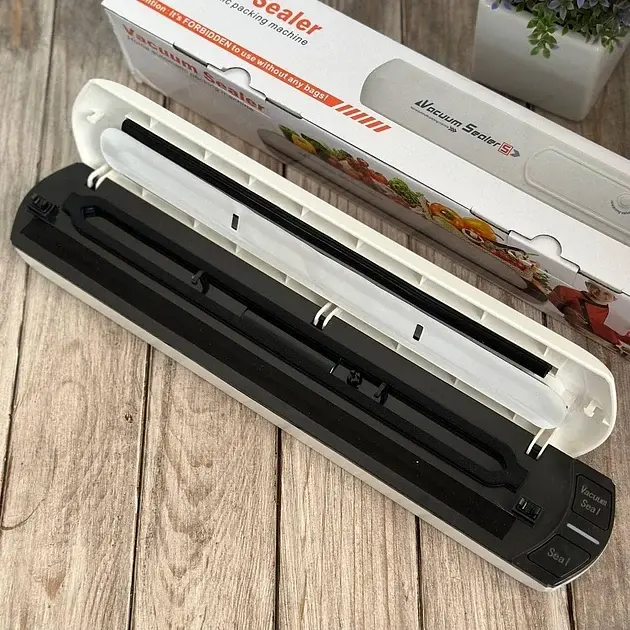 Вакуумный упаковщик Vacuum Sealer S Белый - фото 7