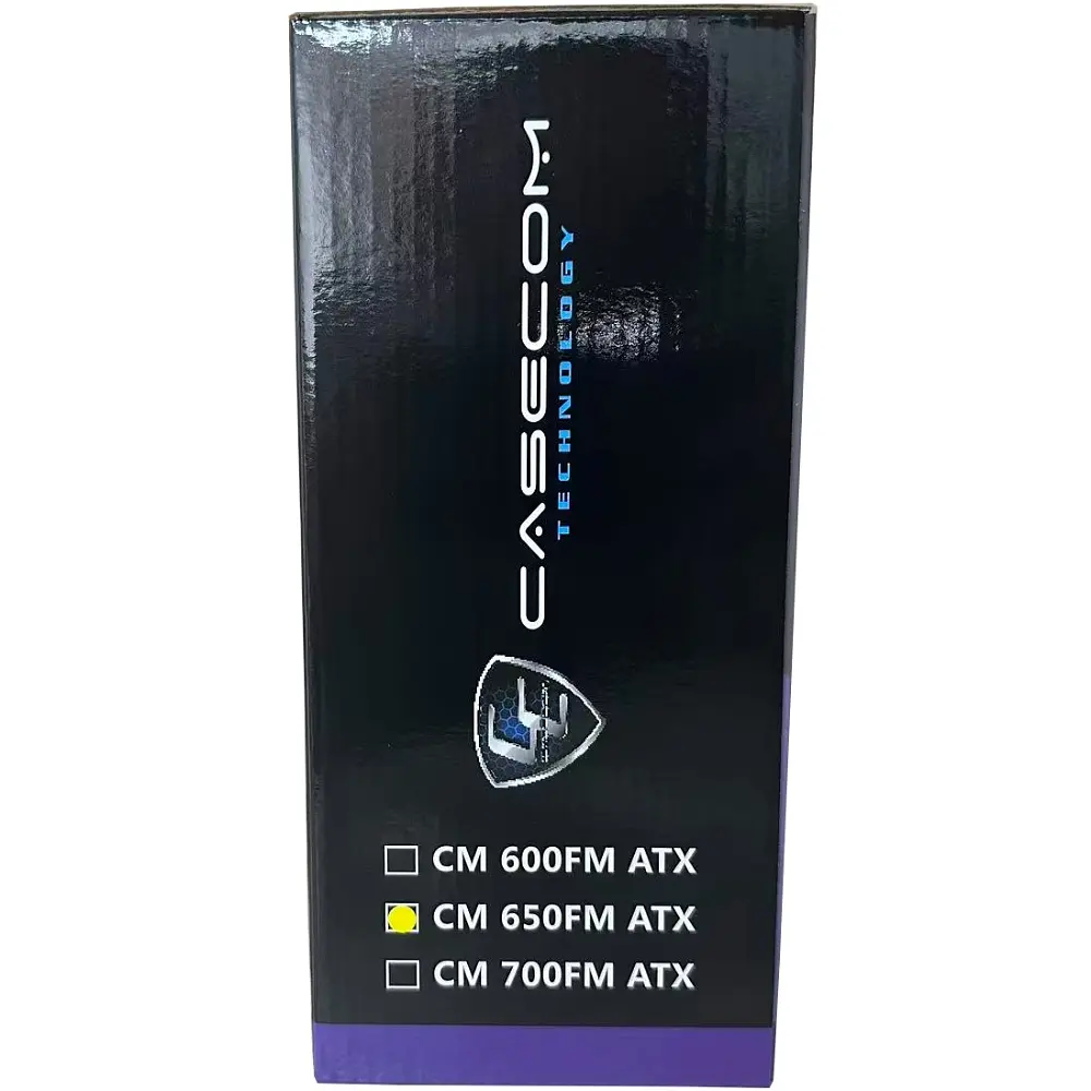 БЖ 650W Casecom, 120mm, Modular, Box - фото 6