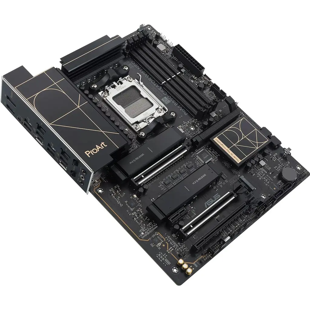 Материнська плата ASUS PROART B850-CREATOR WIFI NEO (PROART B850-CREATOR WIFI NEO) (Socket AM5, AMD B850, ATX) - фото 5