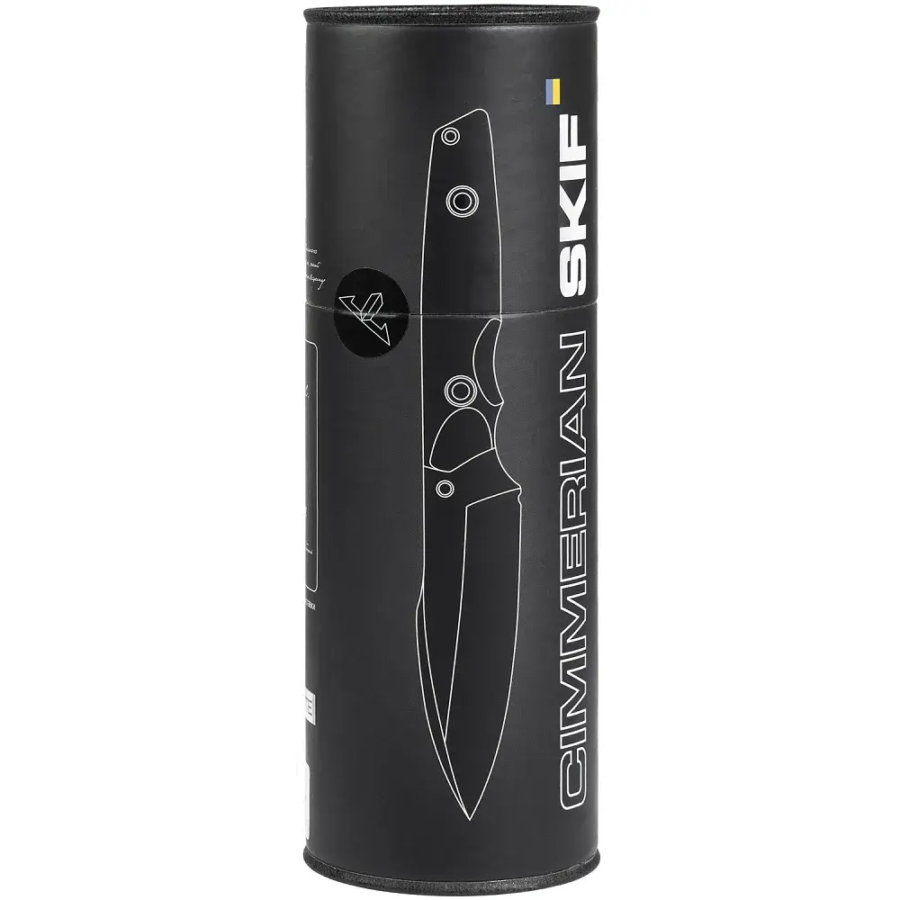 Ніж Cimmerian Knives Skif Grey Blade Half Serrated - фото 6