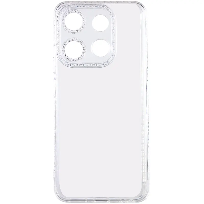 Чехол TPU Starfall Clear для Tecno Pop 7 Прозрачный - фото 3