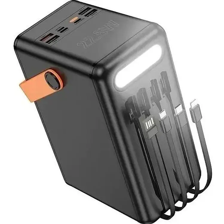 Портативная батарея Hoco DB120 Prometheus 22.5W 120000 mAh Black - фото 2