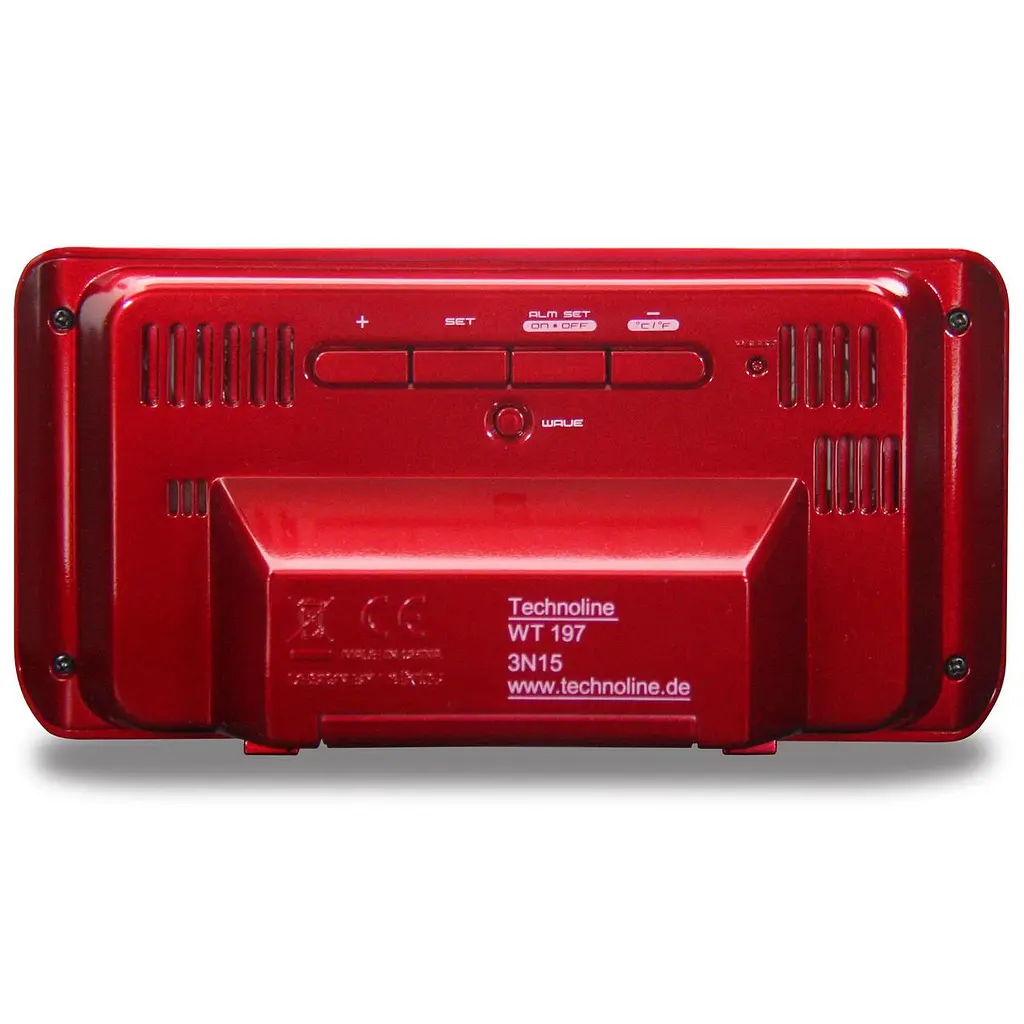 Годинник настільний Technoline WT197 Red (WT197) - фото 4