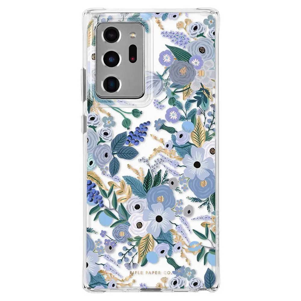 Протиударний чохол Case-Mate Rifle Paper Co Ultra Hybrid для Samsung Note 20 Ultra (6.9") Blue Flowers - фото 5