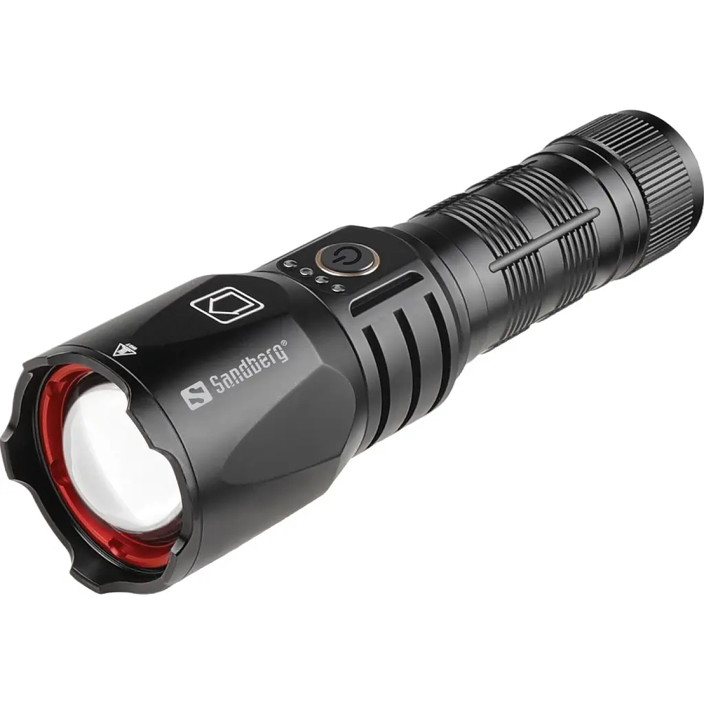 Ліхтарик-повербанк Sandberg Survivor Torch Powerbank 5000 mAh XHP160LED USB-C 18w (420-89) - фото 8