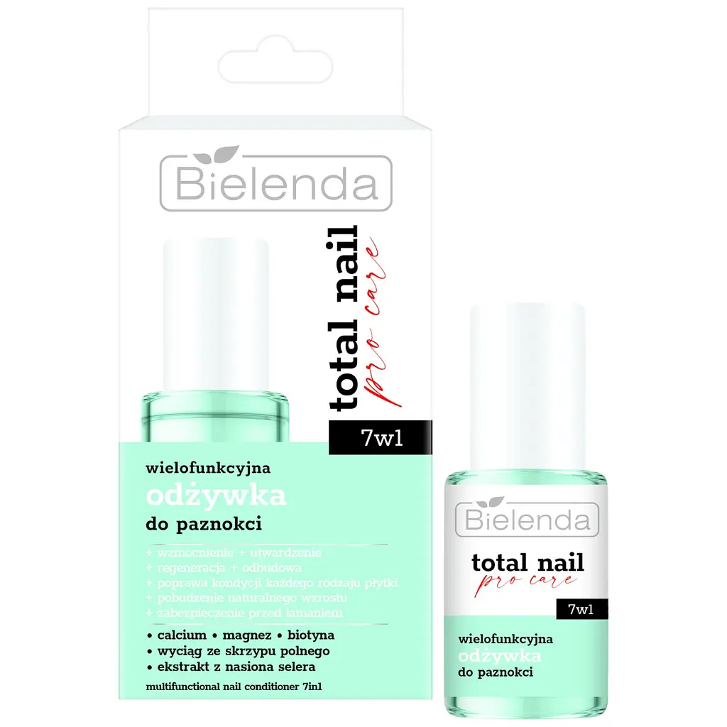 Уценка. Кондиционер для ногтей Bielenda Total Nail Pro Care Многофункциональный 7 в 1, 10 мл - фото 2