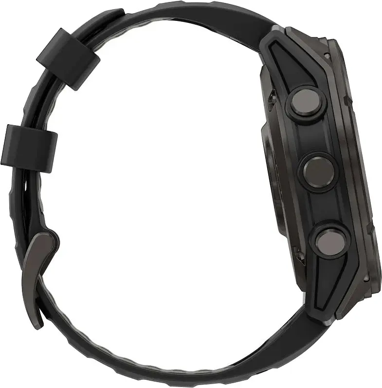 Смарт-годинник Garmin Fenix 8 Pro 51 mm AMOLED Carbon Gray DLC Titanium with Black/Pebble Gray (010-03199-00/01) - фото 5
