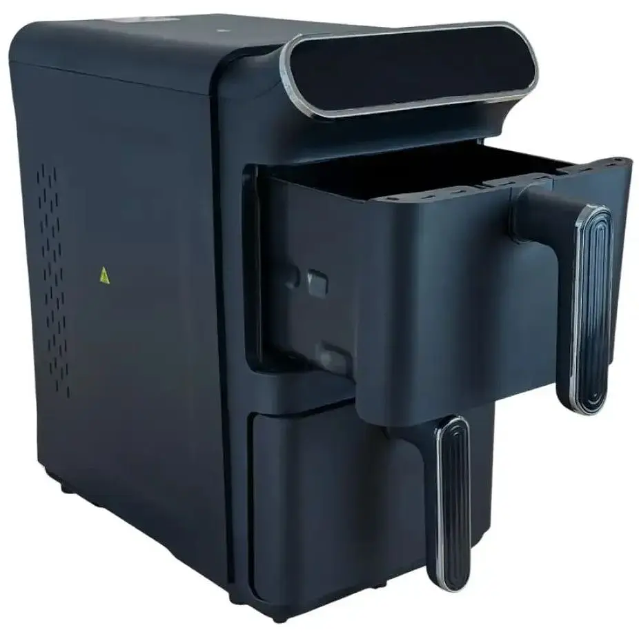 Мультипіч електрична Grunhelm GAF1100D 1500 Вт 11 л чорна (147285) - фото 6