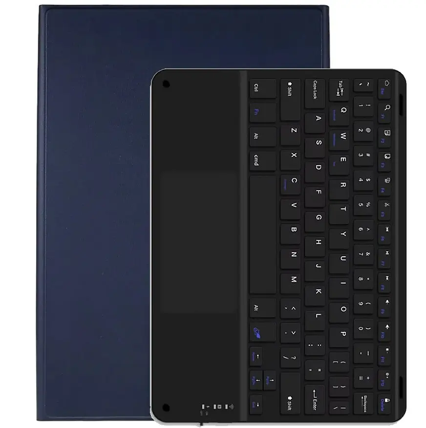 Чохол з бездротовою клавіатурою (TouchPad) BeCover для Apple iPad Air 13 (2024/2025) Насичено-синій (712602) - фото 5