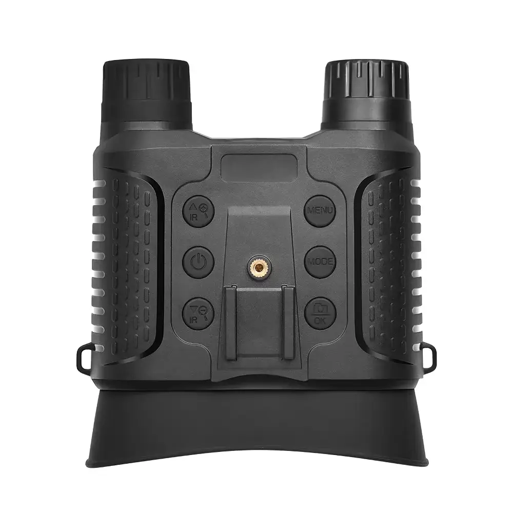 Прилад (бінокуляр) нічного бачення NV8160 (до 400м) з кріпленням на голову та шолом (Чорний) - фото 9