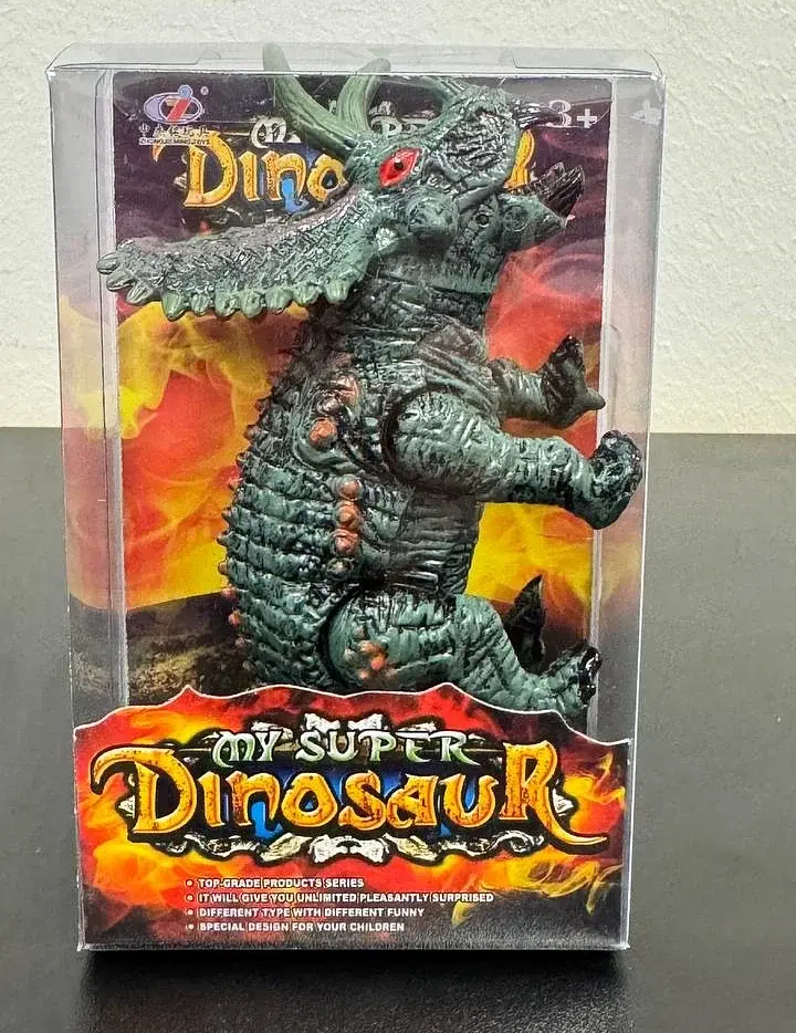 Фігурка динозавра коричнево-червона, Dino Toys, полімер - фото 6