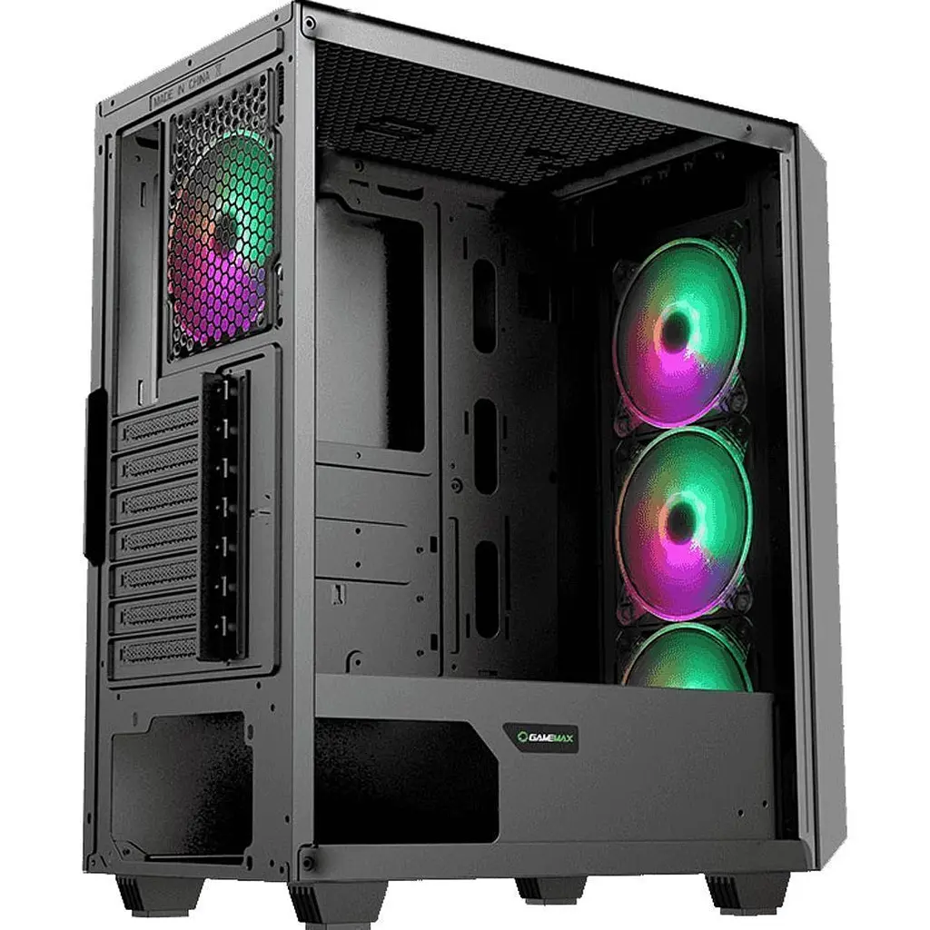 Корпус GameMax Revolt Black [166133] - фото 4