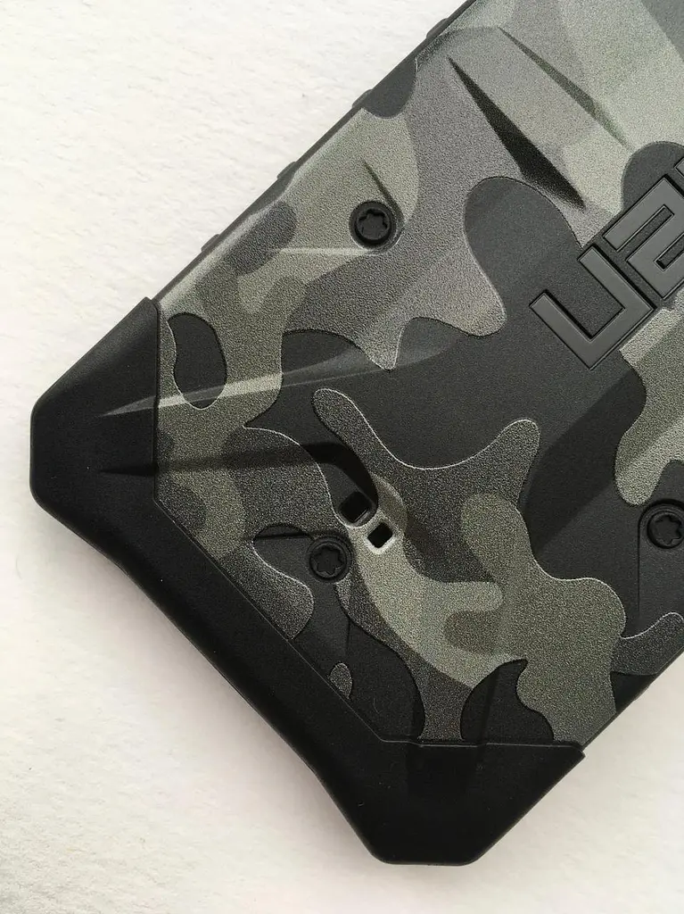 Чохол оригінальний протиударний UAG Pathfinder SE (Original) 112347114061 для iPhone 12 Mini (5.4") Midnight Camo - фото 3
