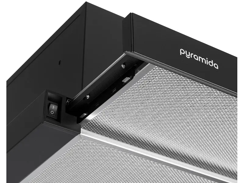 Витяжка телескопічна Pyramida TX 60 (750) R BL - фото 4