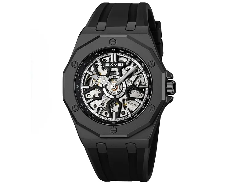 Наручные часы мужские M036PBK Black Steel Skmei acs0030875 - фото 2