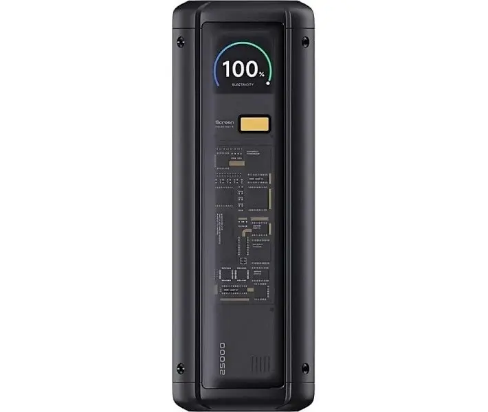 Зовнішній акумулятор Xiaomi 25000mAh 212W HyperCharge (BHR9970GL) чорний
