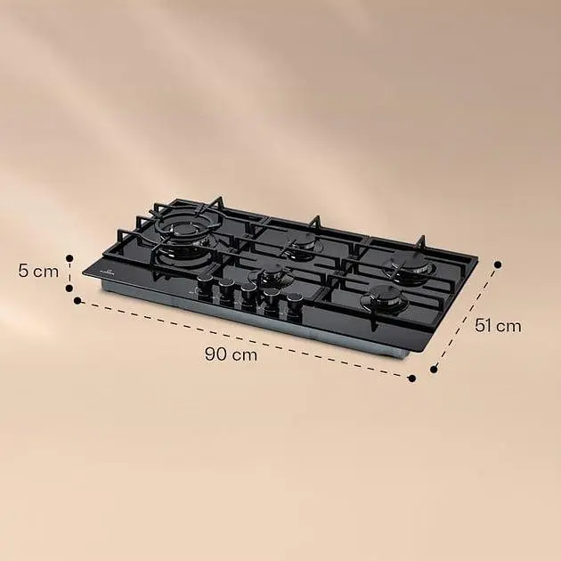 Газова плита Klarstein Ignito Chef Edition 5 (10040146) - фото 7