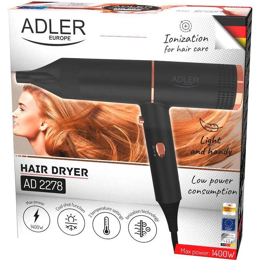 Фен Adler AD 2278 Black [130094] - фото 10