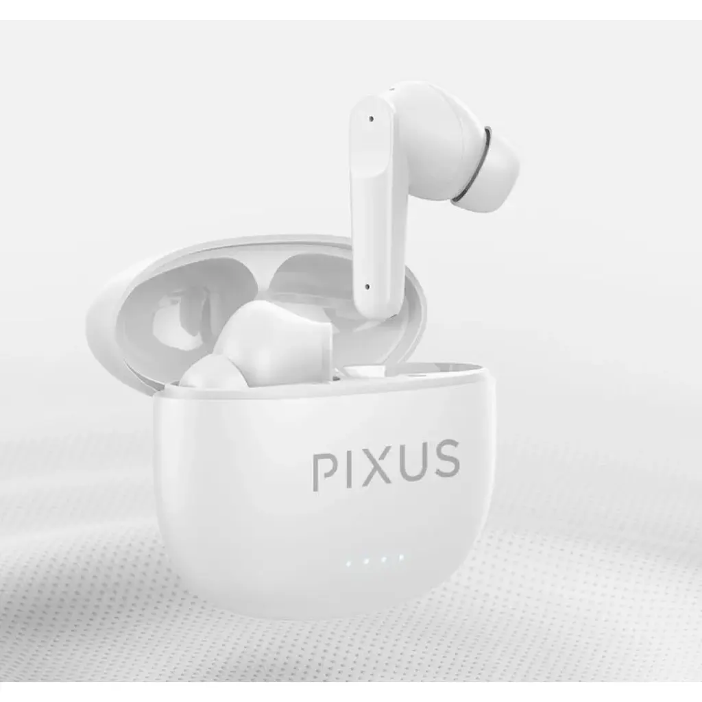 Бездротові навушники Pixus Band, TWS, BT5.3, 35mAh, 320mAh, 6h, white UA UCRF - фото 7