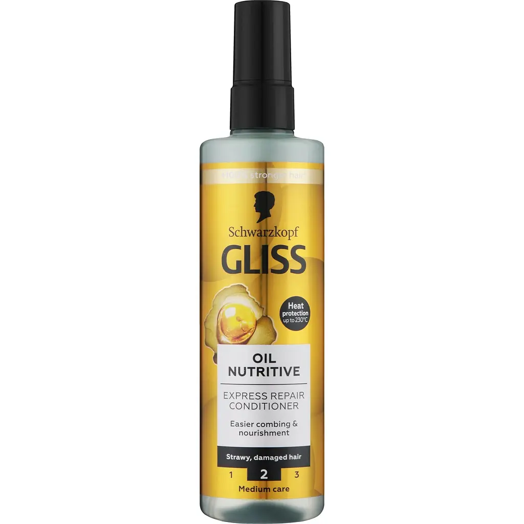 Експрес-кондиціонер Gliss Oil Nutritive для сухого та пошкодженого волосся 200 мл - фото 3