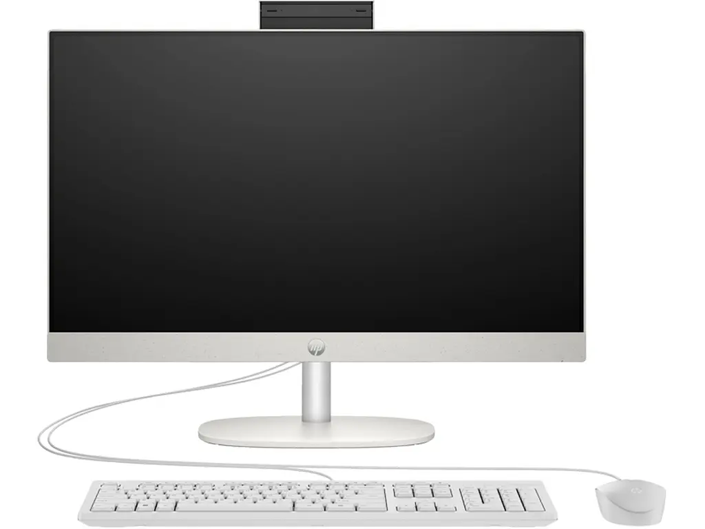 Компьютер персональный моноблок HP 245-G10 23.8" FHD IPS AG AMD R3-7320U 8GB F512GB UMA WiFi кл+м Win11P белый - фото 3