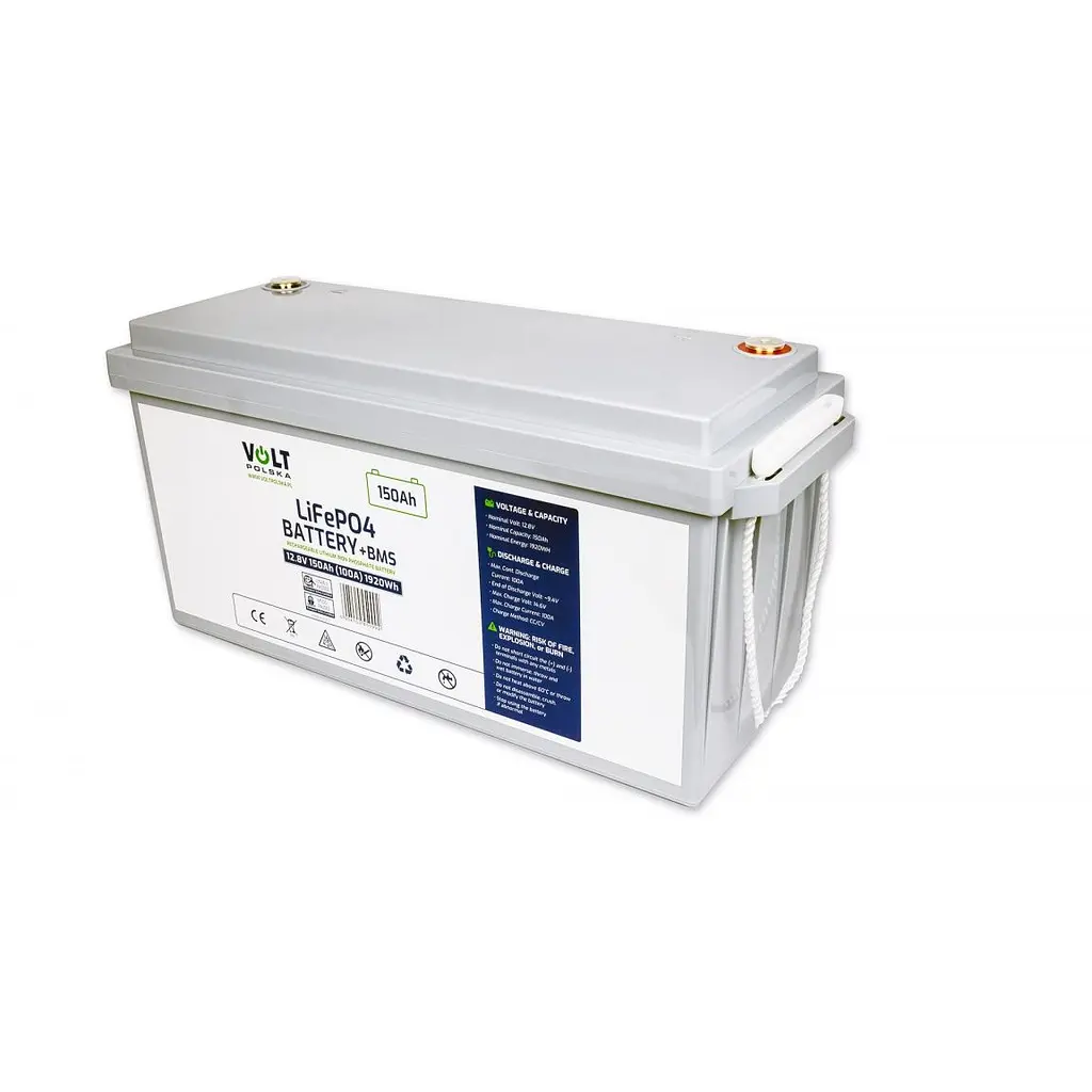 Аккумуляторная батарея Volt Polska LiFePO4 12.8V 150Ah 100А + BMS - фото 2