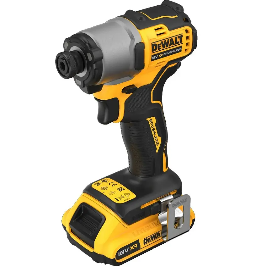 Шурупокрут акумуляторний ударний DeWalt з АКБ та ЗП DCF840D2T - фото 3