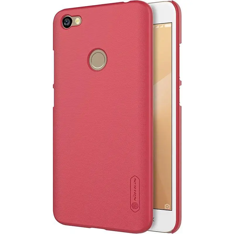 Чехол-накладка Nillkin Super Frosted Shield Xiaomi Redmi Note 5A Prime Red - фото 5