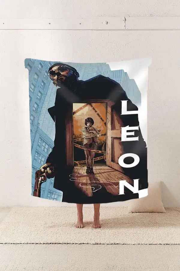 Плед плюшевий на подарунок 3D LEON 160х200 см - фото 2