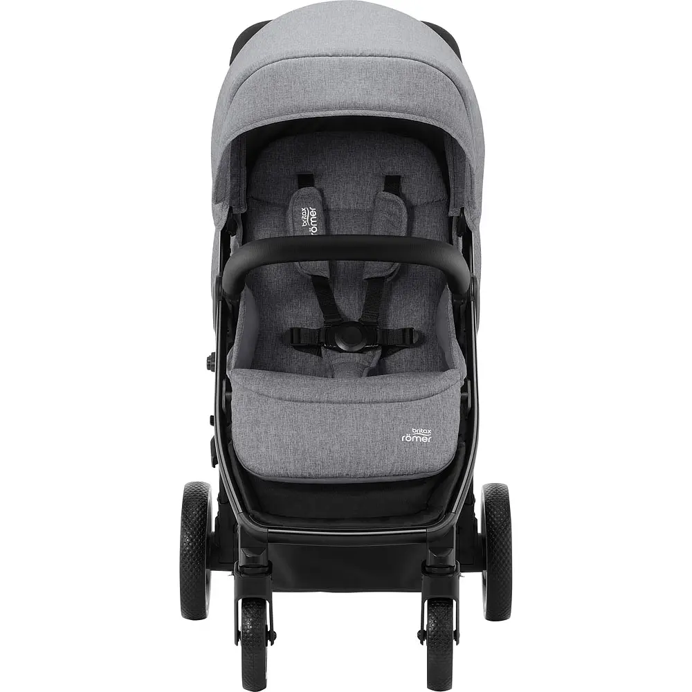 Прогулянкова коляска Britax Romer B-Agile R Elephant Grey/Black (2000032872) - фото 2