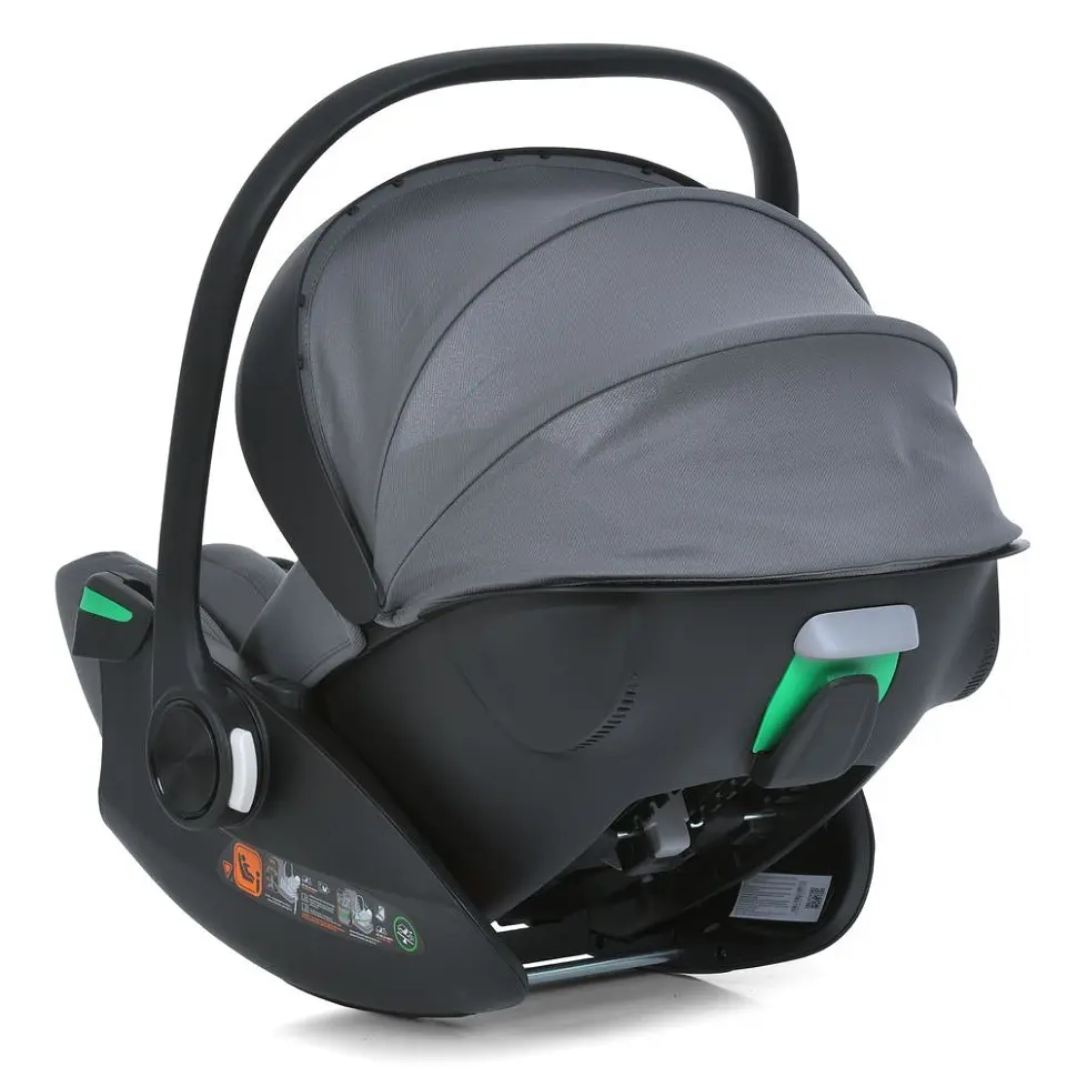 Автокрісло дитяче i-FLOW ME 1198 Gray - фото 4
