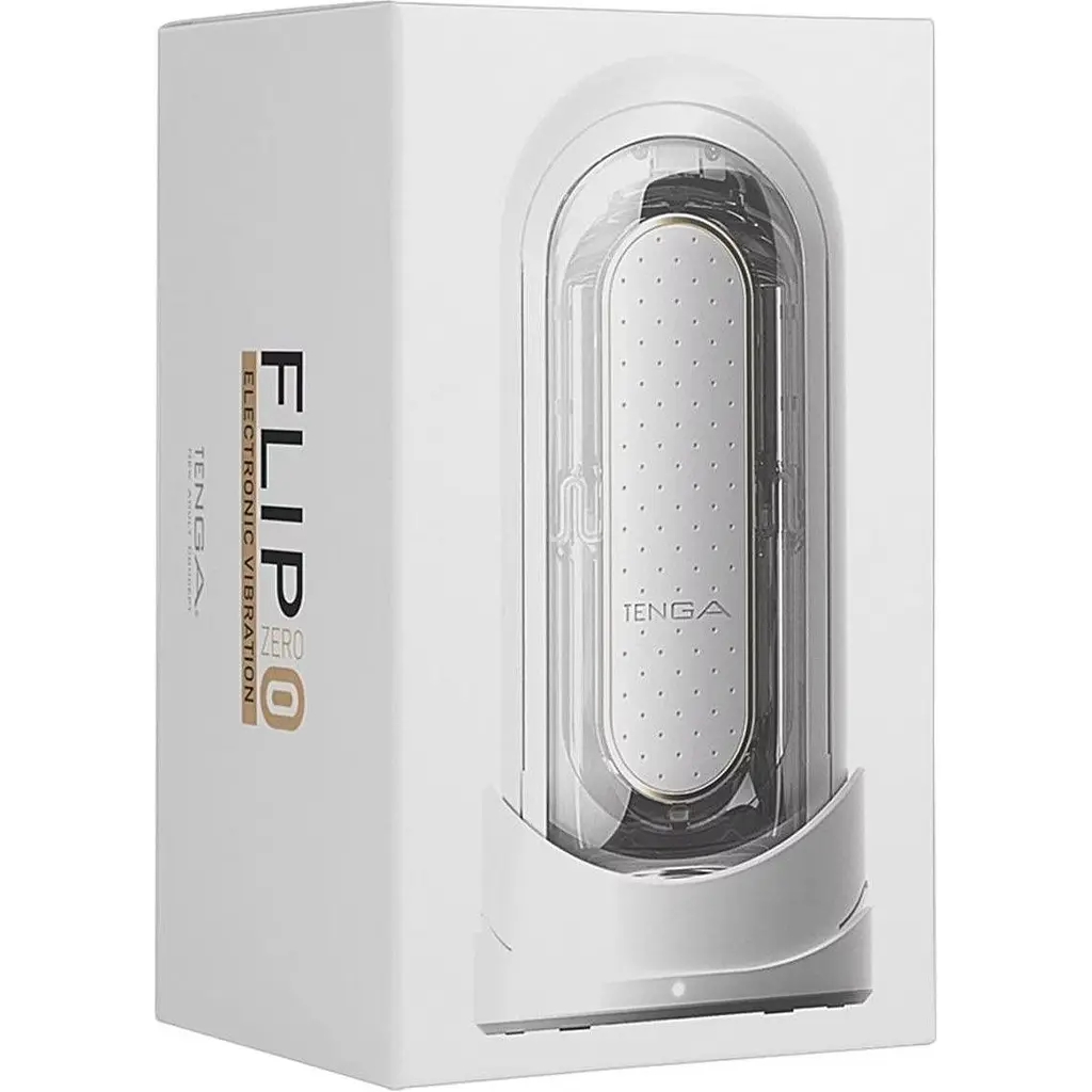 Мастурбатор Tenga Flip Zero Electronic Vibration White (SO2010) [149528] - фото 4