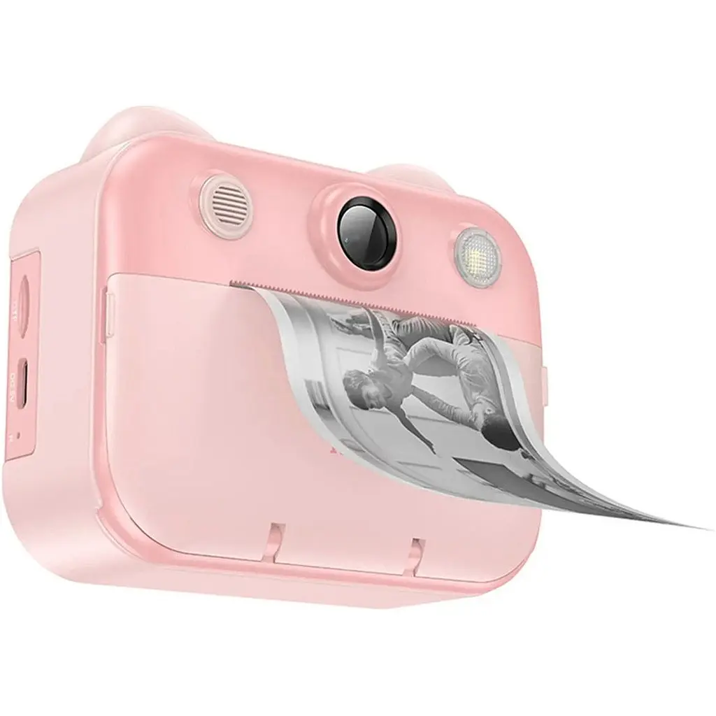Фотокамера Hoco DV204 Dual Camera Printing Pink дитяча [153301] - фото 3