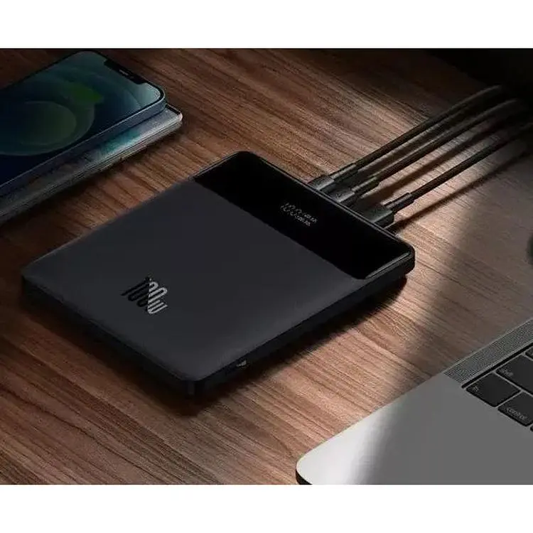 Портативная батарея Baseus Blade High Power Digital Display Quick Charge 20000 mAh 100W PPBL000201 Black - фото 8