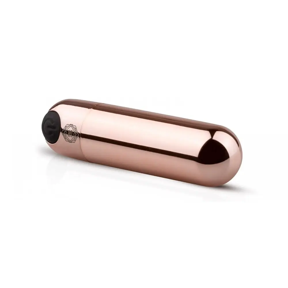 Віброкуля Rosy Gold - Nouveau Bullet Vibrator, 7.5х2 см. (золотиста) - фото 2