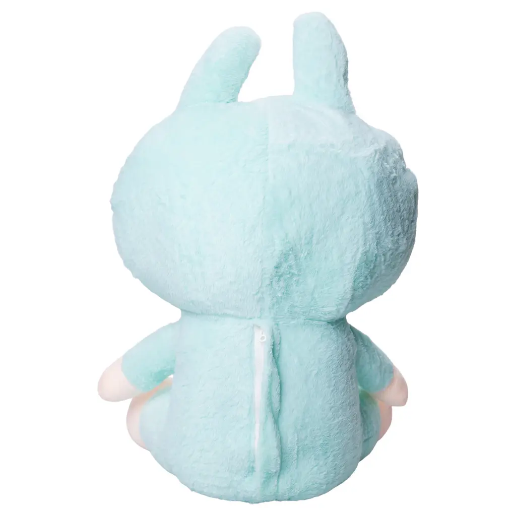 Мягкая игрушка-плед и подушка 3 в 1 Лабубу 50 см. Мятный Colorful Home LAB2M - фото 8