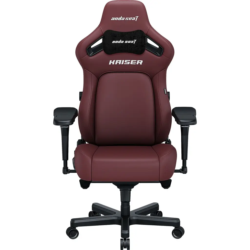 Крісло ігрове Anda Seat Kaiser 4 Size XL Maroon Premium PVC (AD12YDDC-XLL-20-A-PV/C) - фото 1