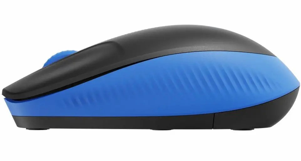 Мишка Logitech M190 бездротова, Full size, Blue - фото 3