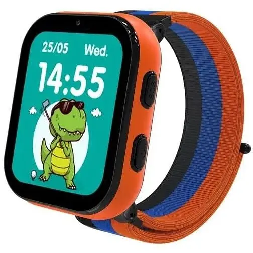 Дитячий смарт-годинник Gelius GP-PK008 (Rainbow) з GPS/4G Black - фото 4