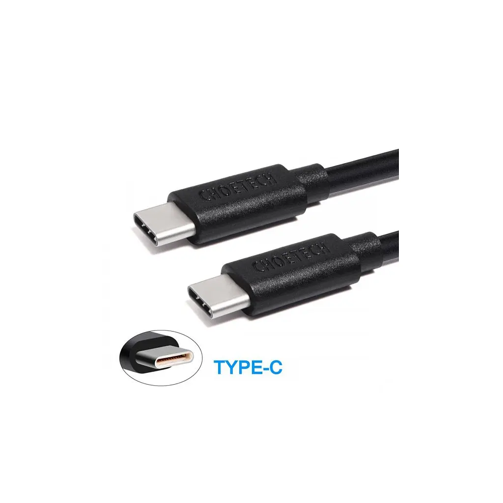 Дата кабель USB-C to USB-C 3.0m Choetech (CC0004) - фото 4