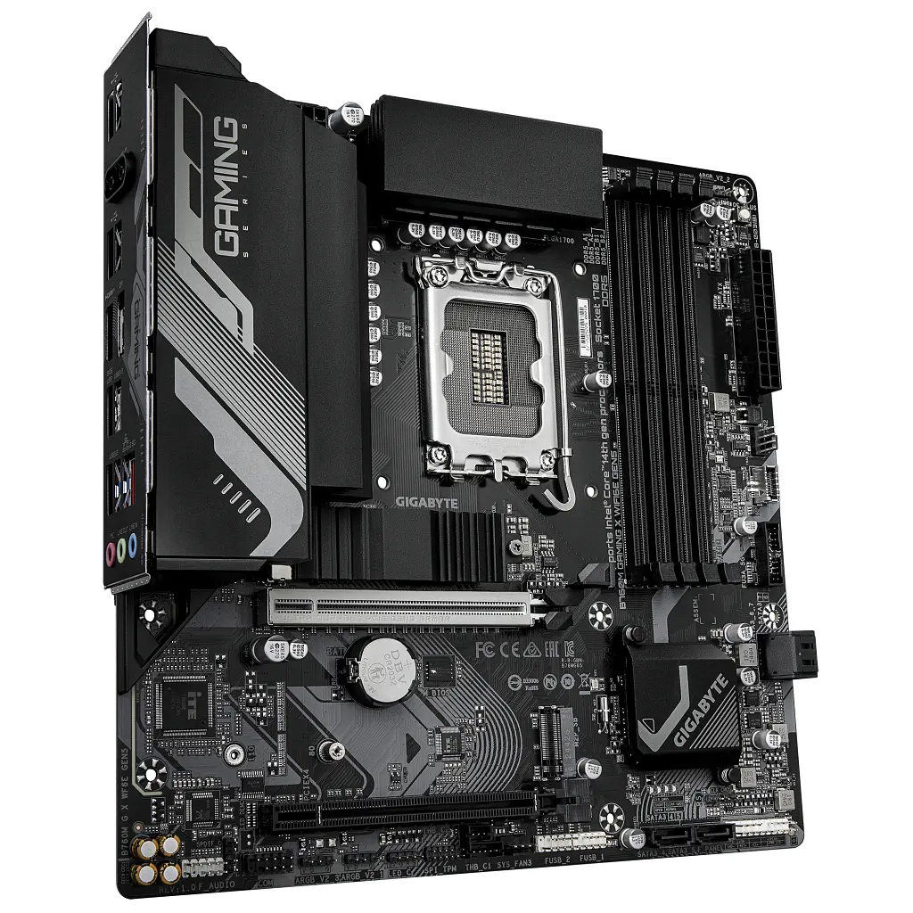 Материнська плата GIGABYTE B760M GAMING X WIFI6E GEN5 (B760M G X WF6E GEN5) - фото 2