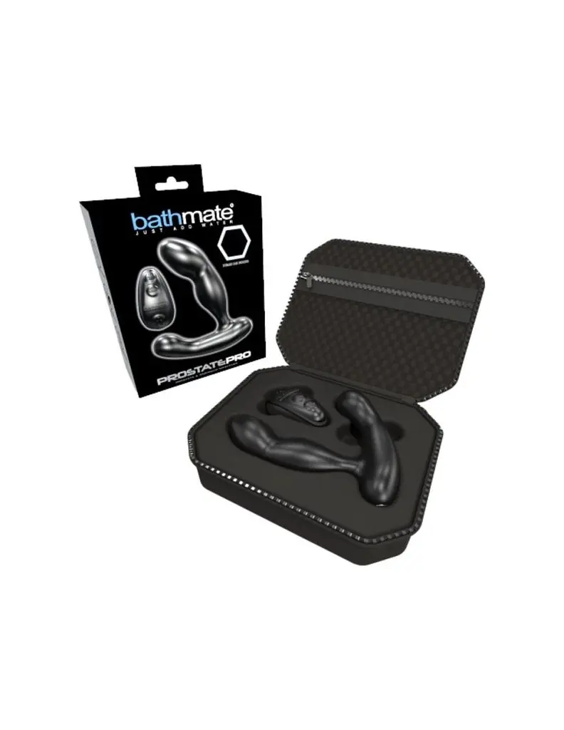 Масажер простати з дистанційним керуванням, 11.5х3.5 см (чорний) Bathmate Prostate Pro - фото 9