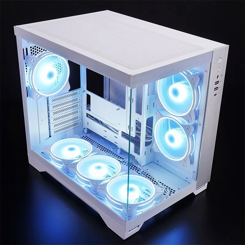 Корпус Chieftec VISIO GM-30W-TG-OP ATX, без БЖ, White (GM-30W-TG-OP) - фото 2